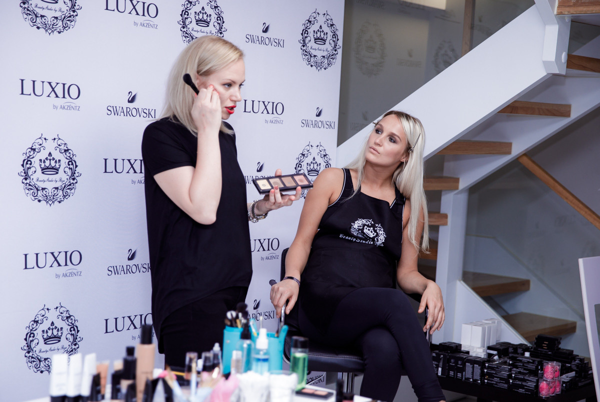 Презентация косметики INGLOT в Шанхае. Фотограф в Шанхае — Лола Пидлуская