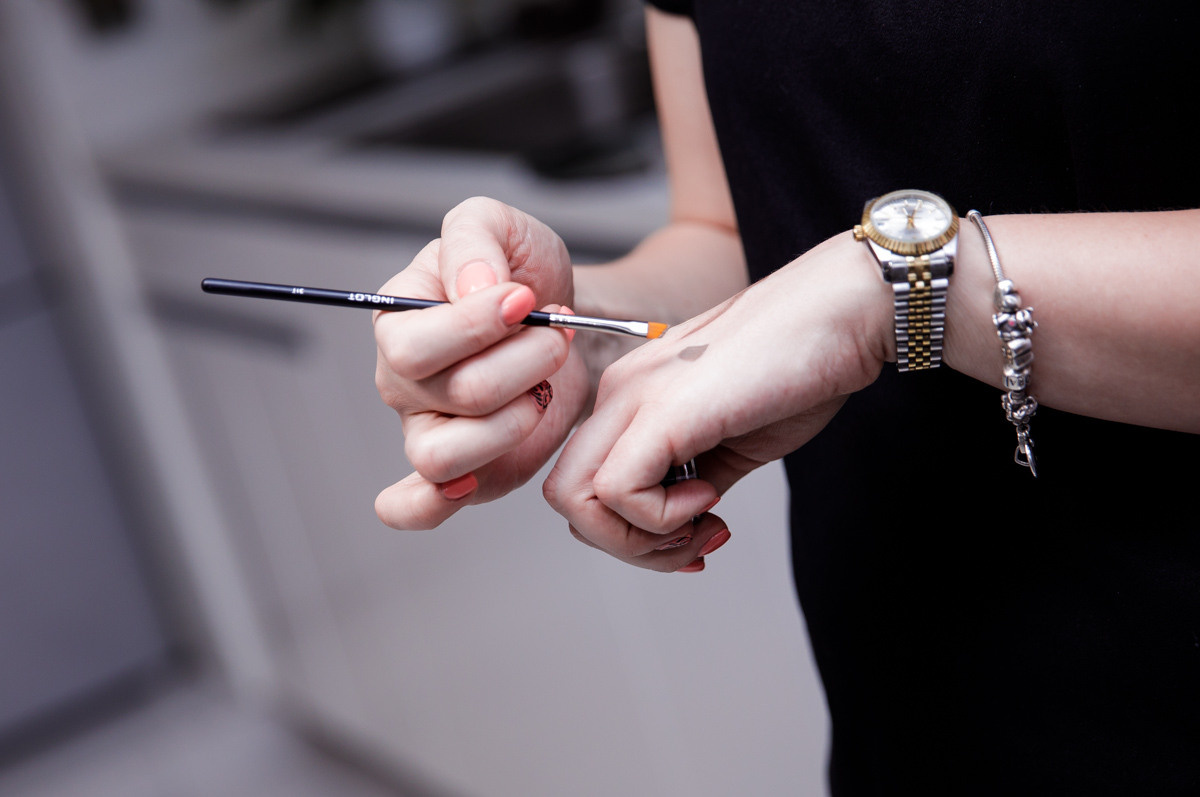 Презентация косметики INGLOT в Шанхае. Фотограф в Шанхае — Лола Пидлуская