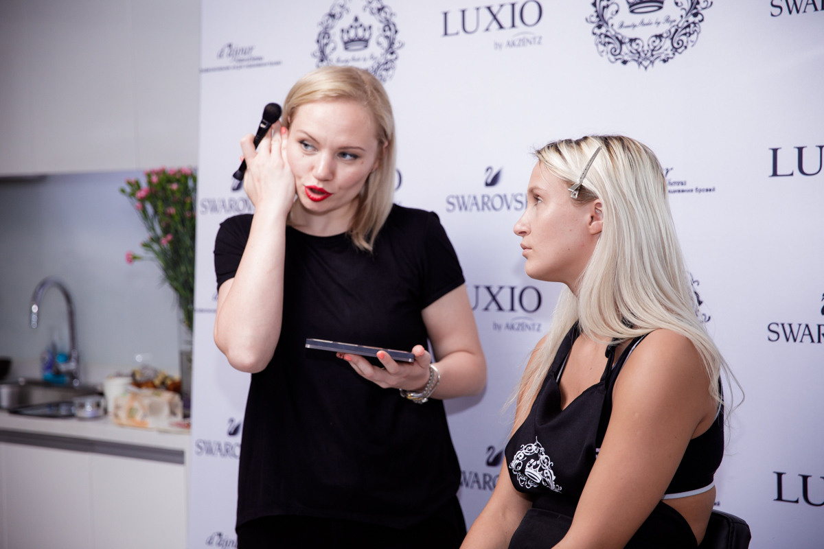 Презентация косметики INGLOT в Шанхае. Фотограф в Шанхае — Лола Пидлуская