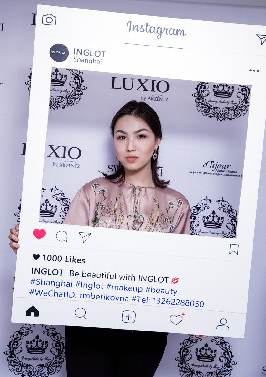 Презентация косметики INGLOT в Шанхае. Фотограф в Шанхае — Лола Пидлуская