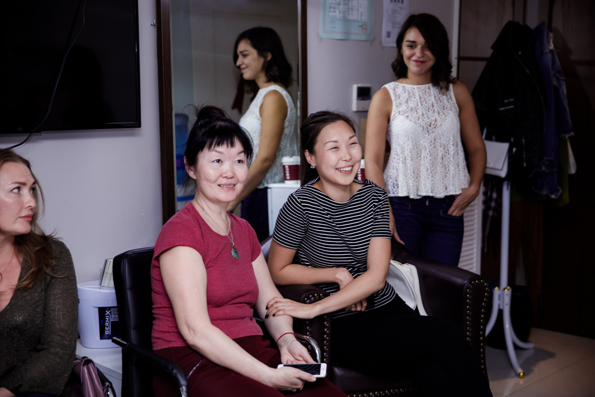 Презентация косметики INGLOT в Шанхае. Фотограф в Шанхае — Лола Пидлуская