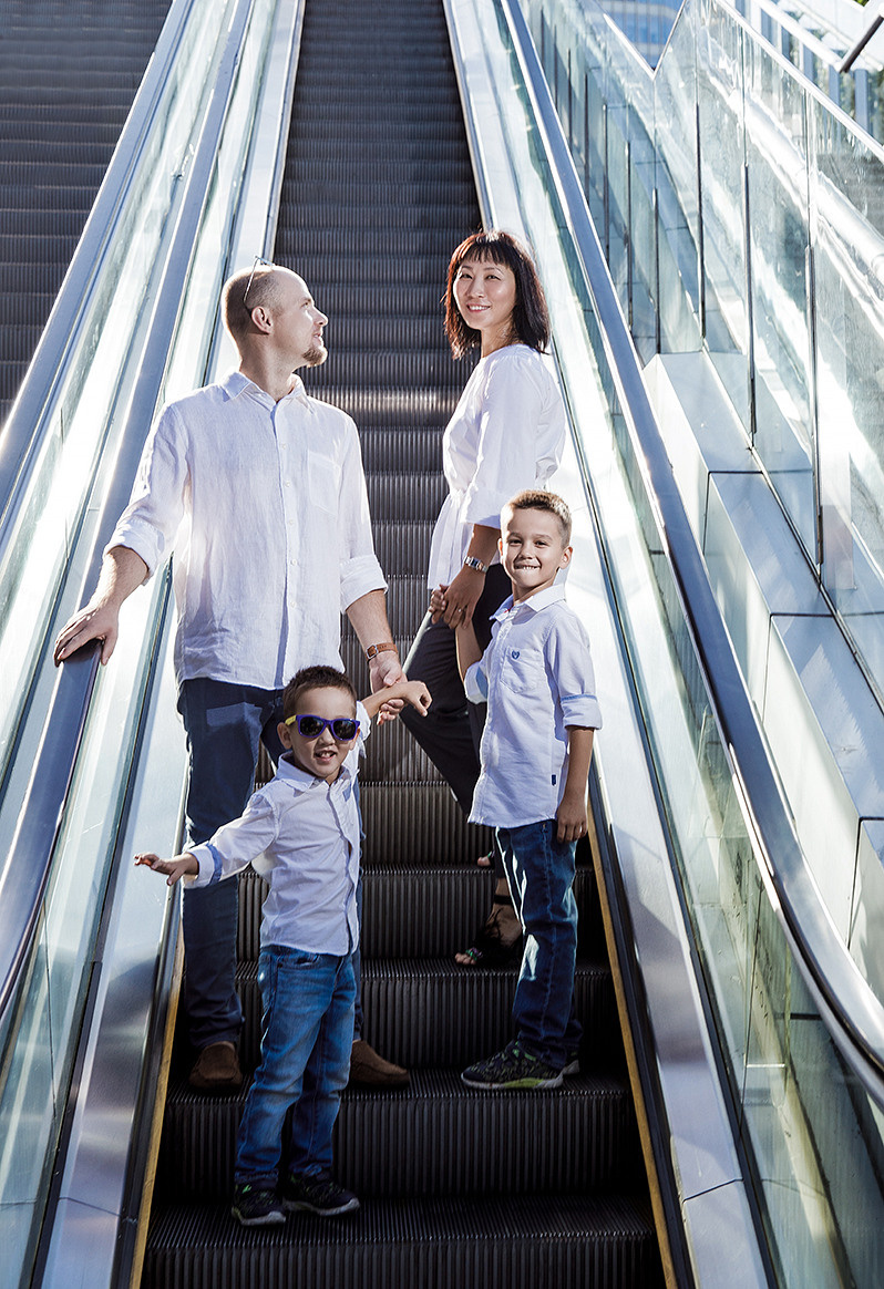 Family photo shoots. Photographer in Shanghai — Lola Pidluskaya