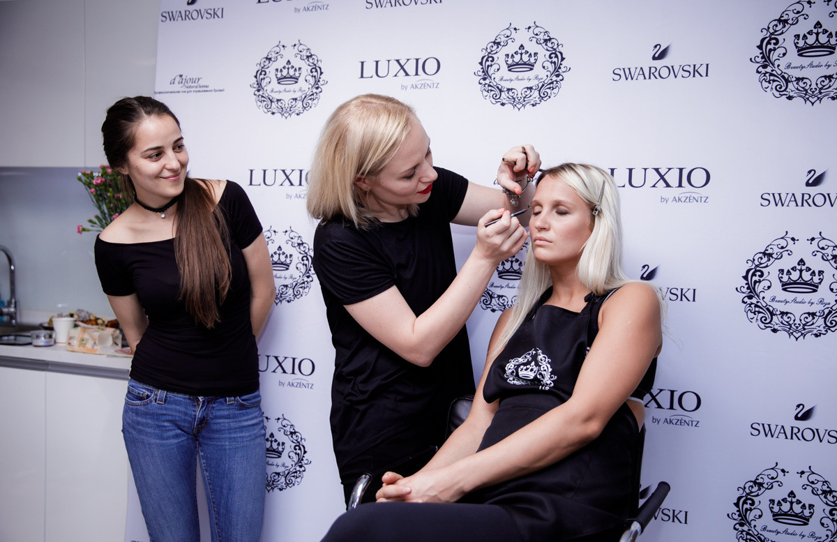 Презентация косметики INGLOT в Шанхае. Фотограф в Шанхае — Лола Пидлуская