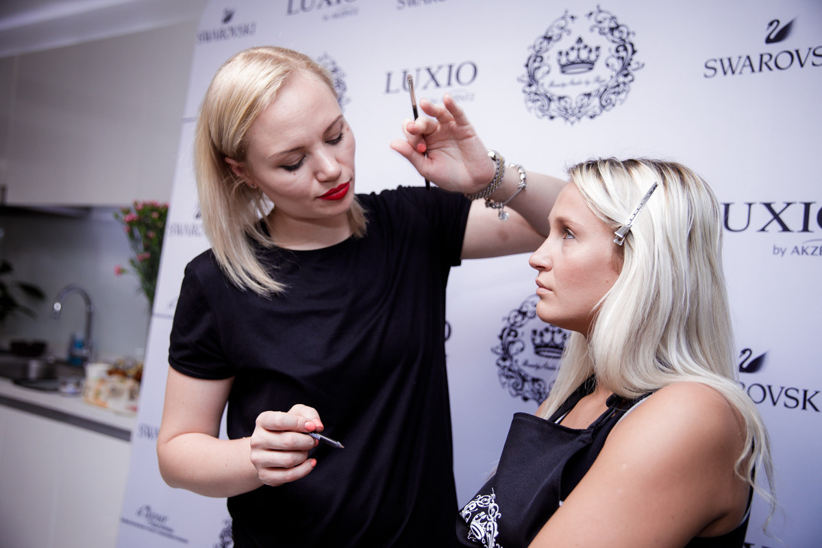 Презентация косметики INGLOT в Шанхае. Фотограф в Шанхае — Лола Пидлуская