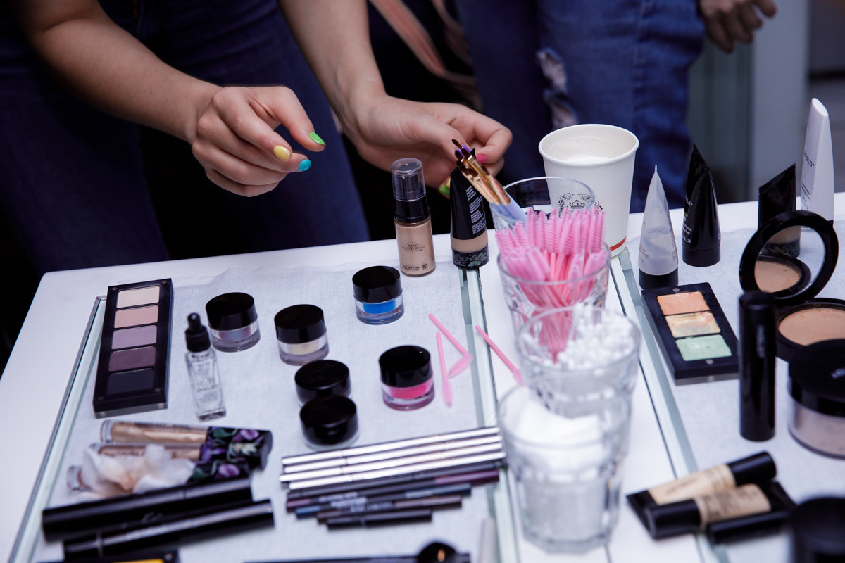 Презентация косметики INGLOT в Шанхае. Фотограф в Шанхае — Лола Пидлуская