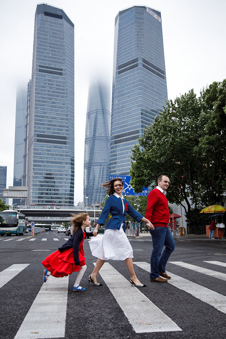 Family photo shoots. Photographer in Shanghai — Lola Pidluskaya