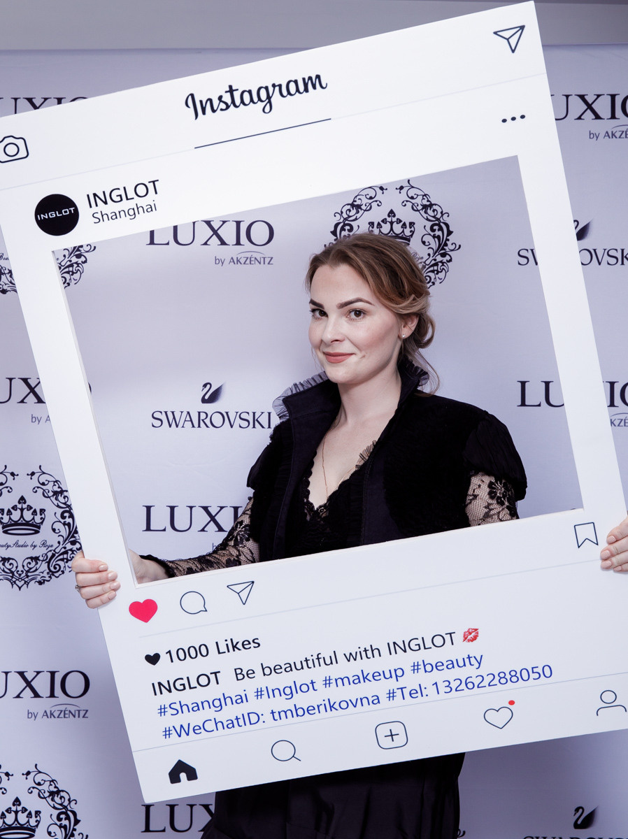 Презентация косметики INGLOT в Шанхае. Фотограф в Шанхае — Лола Пидлуская