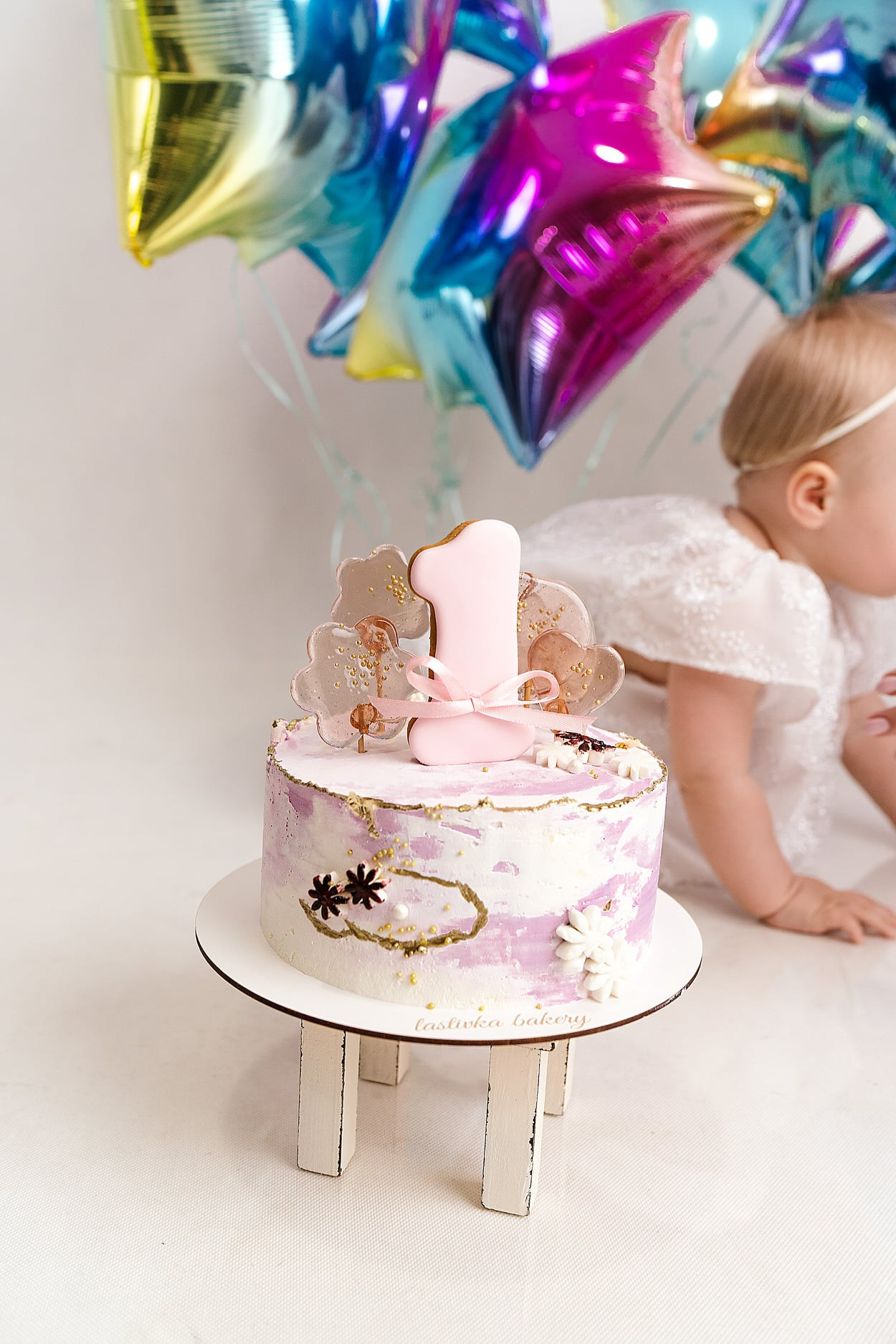 Cake Smash. Bébé Newborn Photographer in Copenhagen