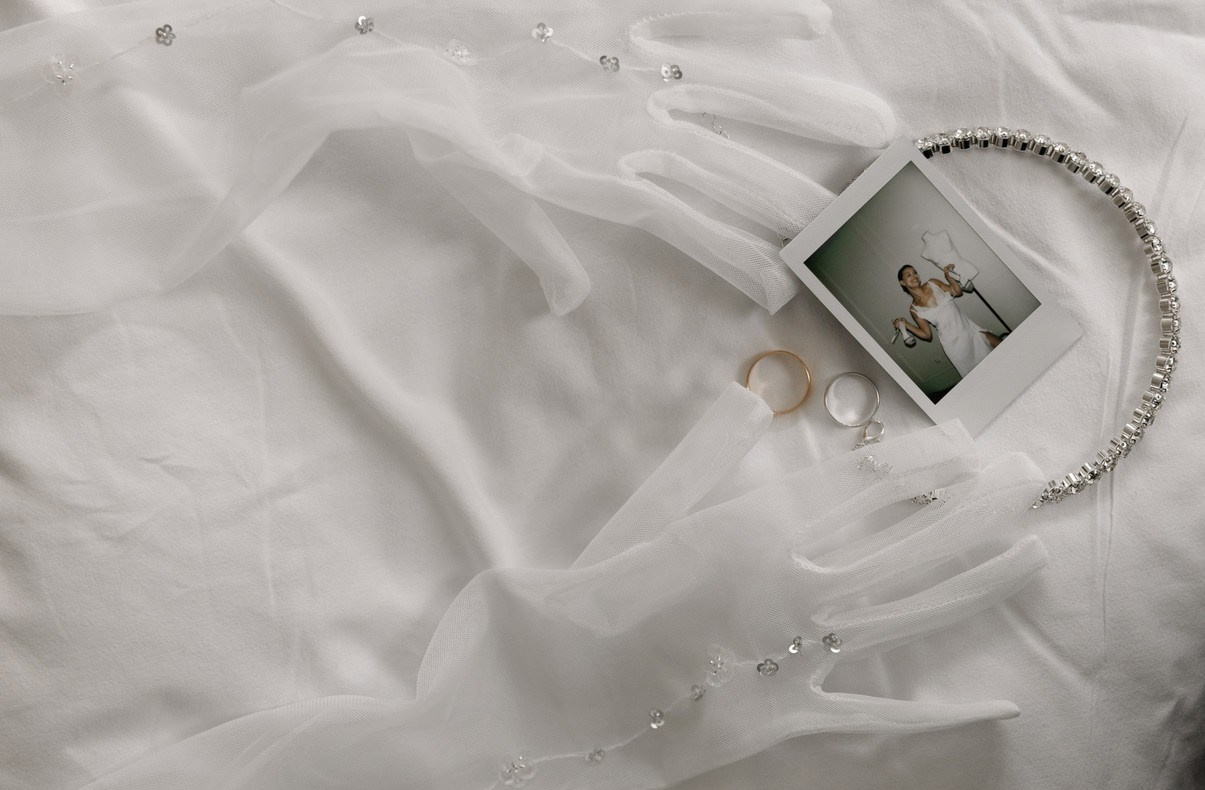 Candid couple moment with a luxury aesthetic