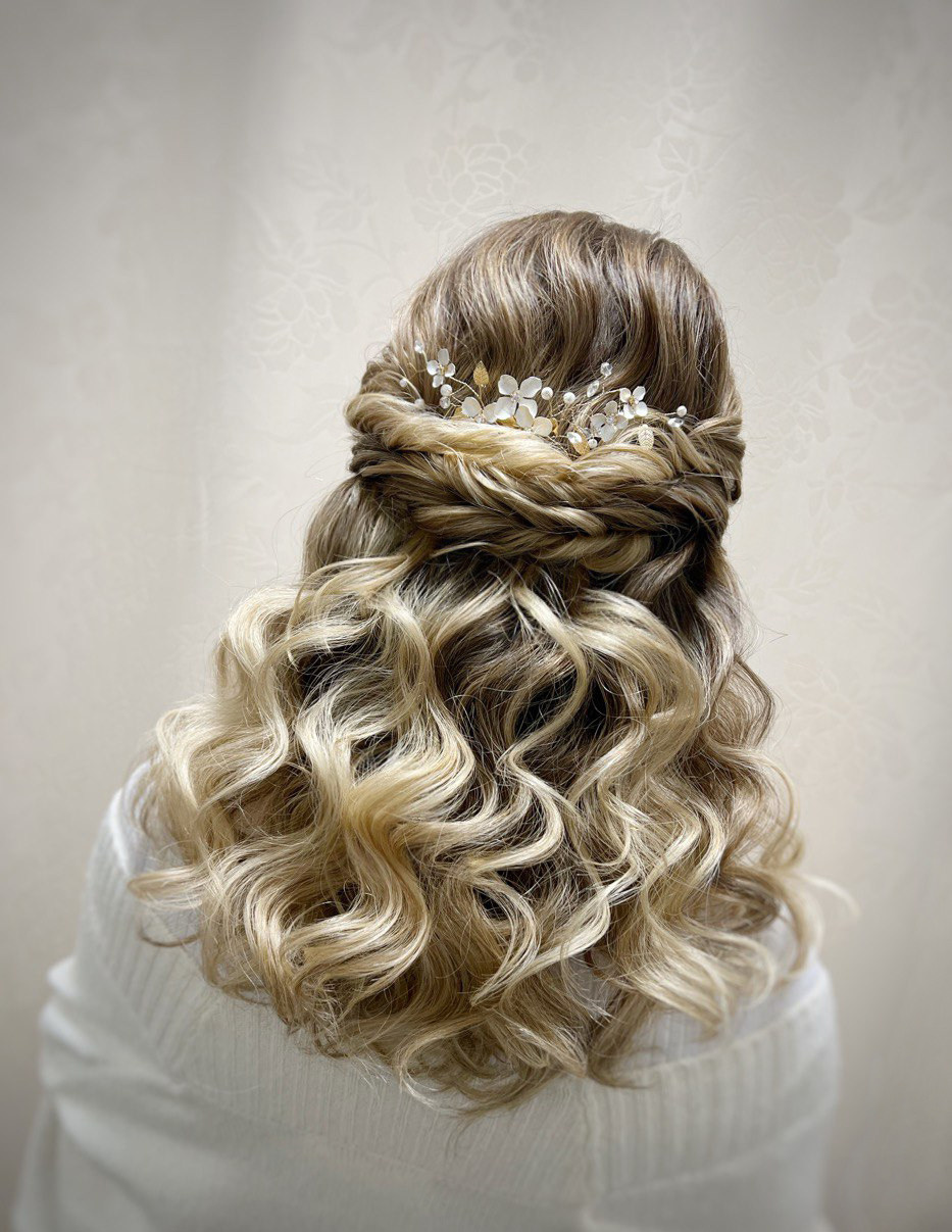 Haarstyling. Brautstylistin Irina, in Hamburg und Umgebung