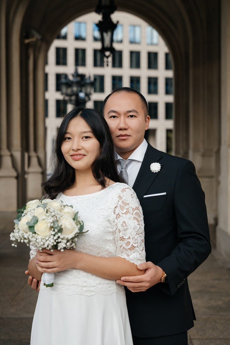 Classic portrait of couple