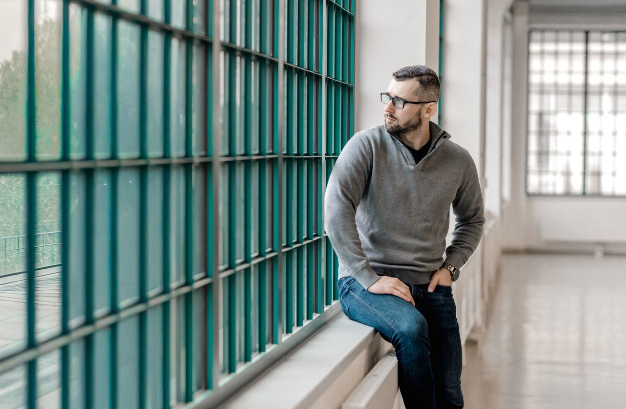 Portrétní fotografie muže – profesionální focení