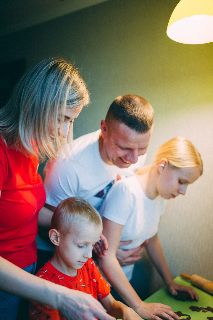 Домашняя семейная фотосессия. Fotogrāfs Rīgā — Katerina Gordik