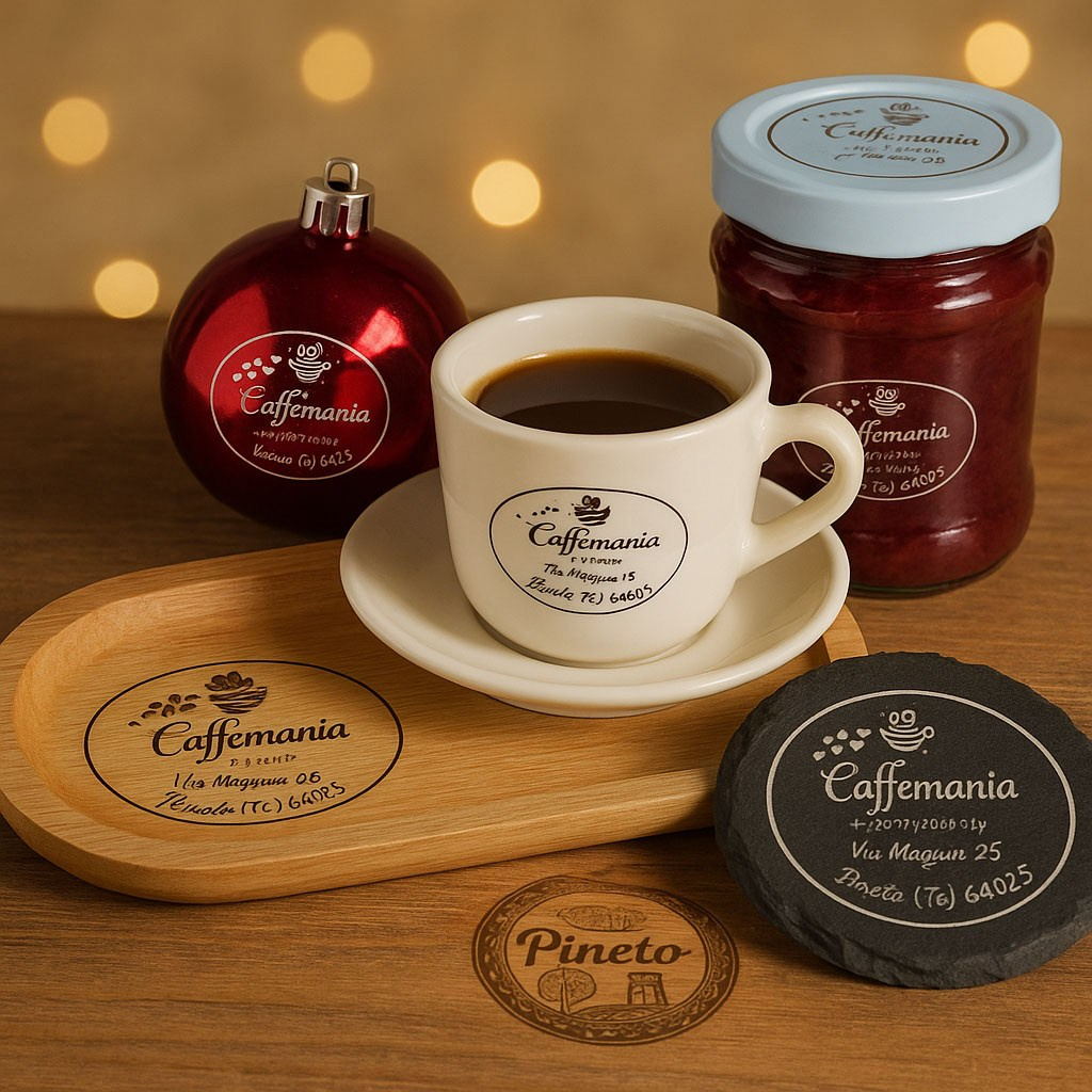 Incisione laser personalizzata per eventi e aziende in Abruzzo. Fotografo eventi e aziendale in Abruzzo — Valerio S. | VSFoto Pescara, Teramo, L’Aquila