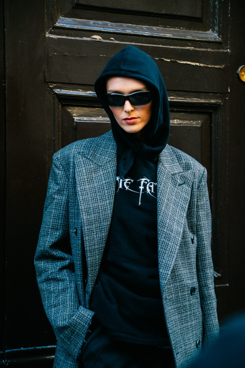 Street style in Milan. Milano Fashion Week