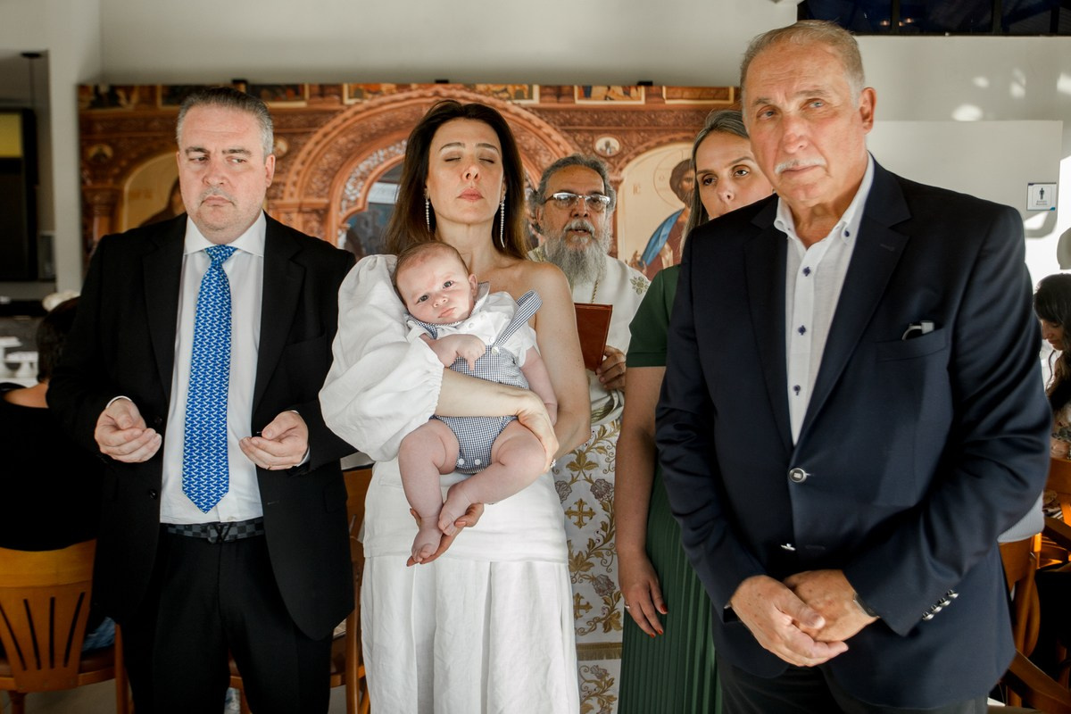Batismo do Demetrios. Fotógrafa de Eventos em São Paulo e Sorocaba Kika Damasceno