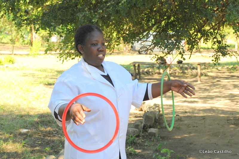 Photos of volunteer work in Mozambique. Simbahalu