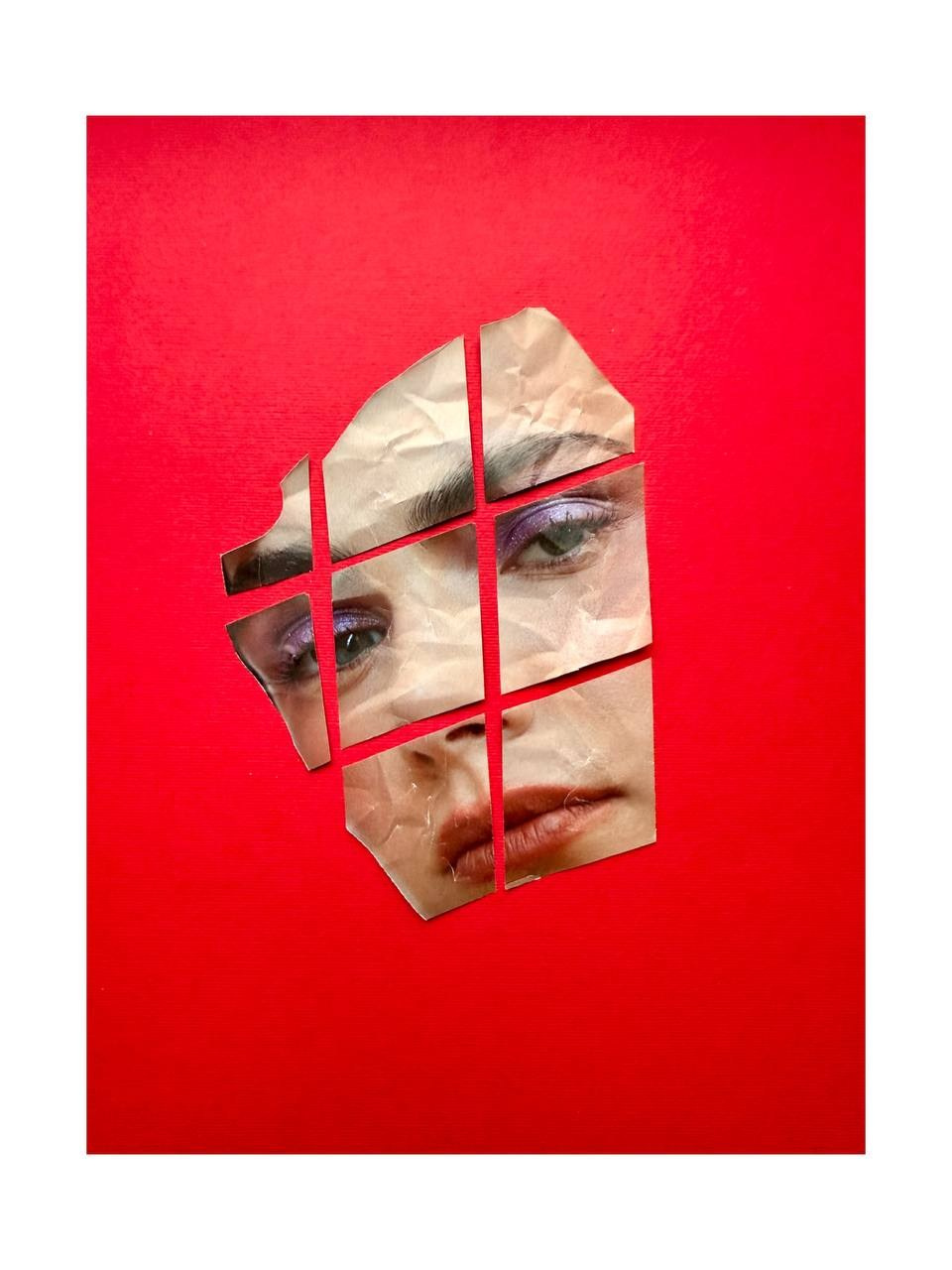 Analog collages. Photographer, photo artist Alena Novgorodtseva