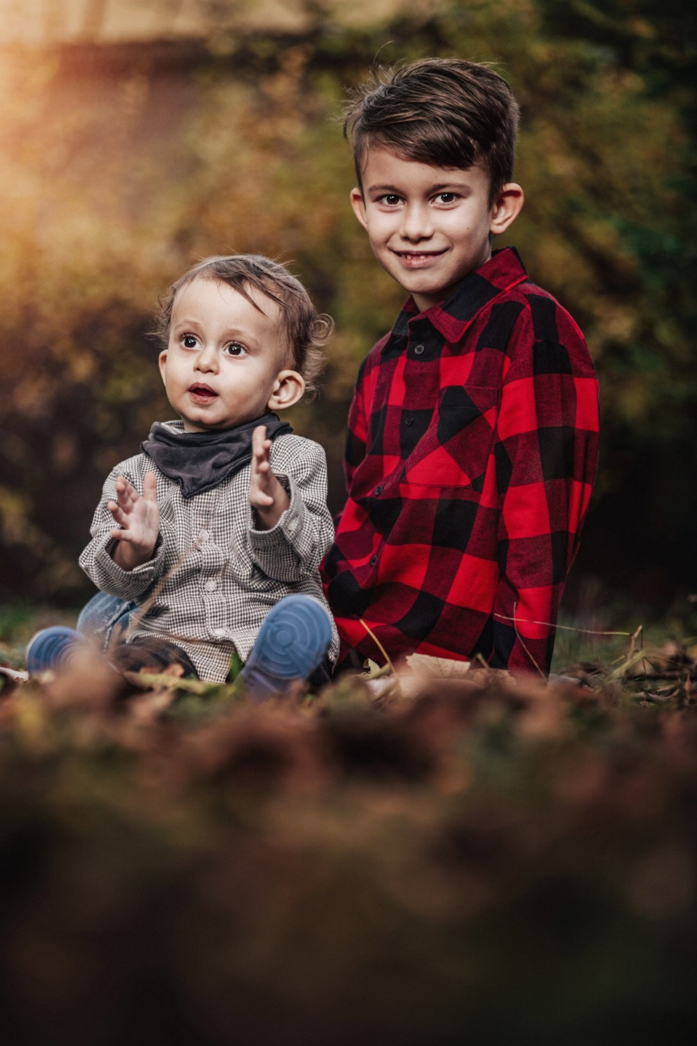 DEČIJA FOTOGRAFISANJA. Fotografi iz Backog Petrovca David i Andrea Stojanovic