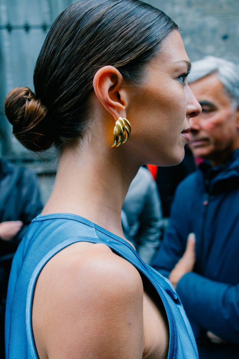 Street style in Milan. Milano Fashion Week