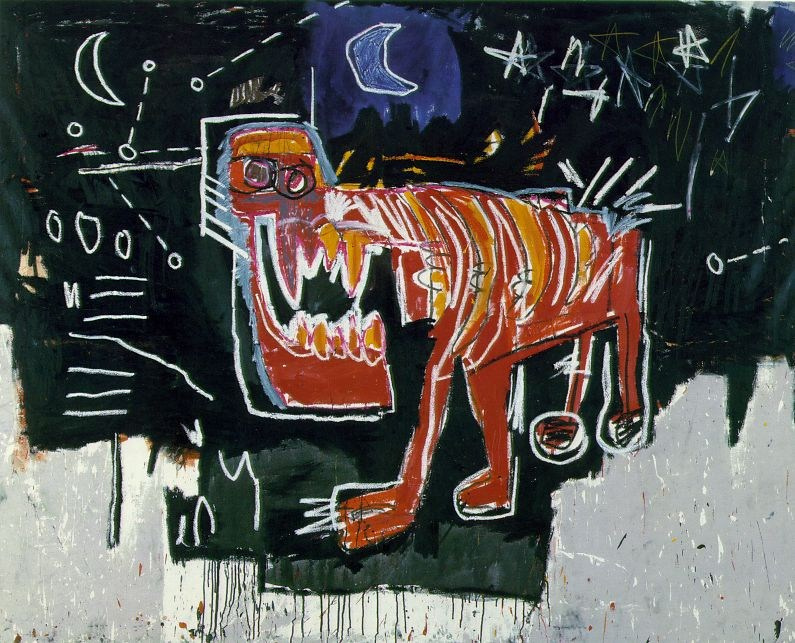 Jean-Michel Basquiat — Untitled (Skull) (1981)