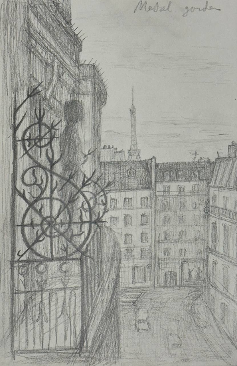 Sketches, Paris. Marina Antonova