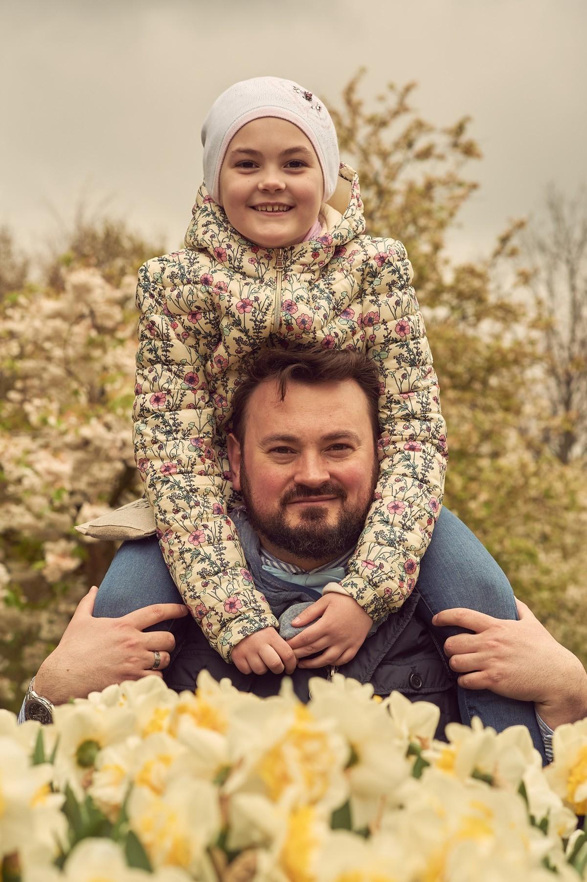 Family photoshoot in Keukenhof. Portrait and Wedding Photographer Brussels & Amsterdam