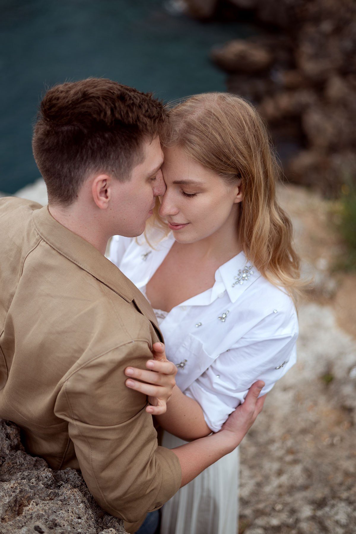 Скалы на море с шикарным видом. Фотограф Анталия, Кемер, Белек, Сиде Дарья Кая