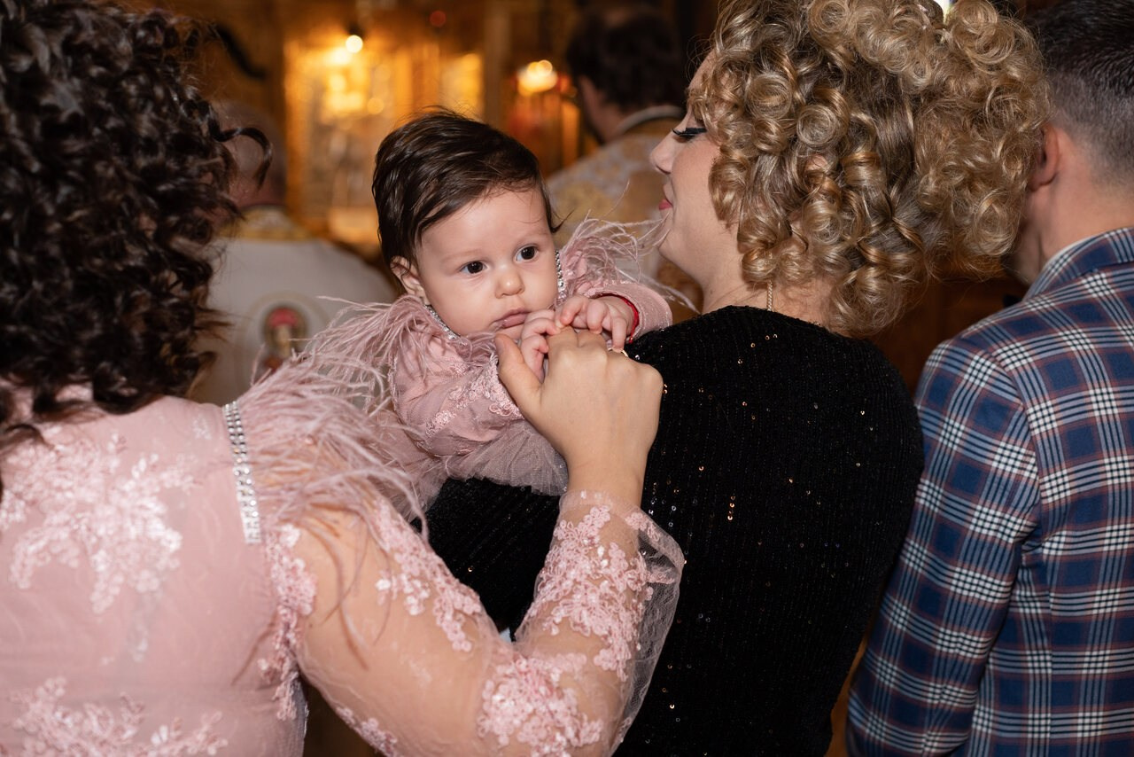 Fotografii botez Rebeca Georgiana. Fotograf Alin Stefan