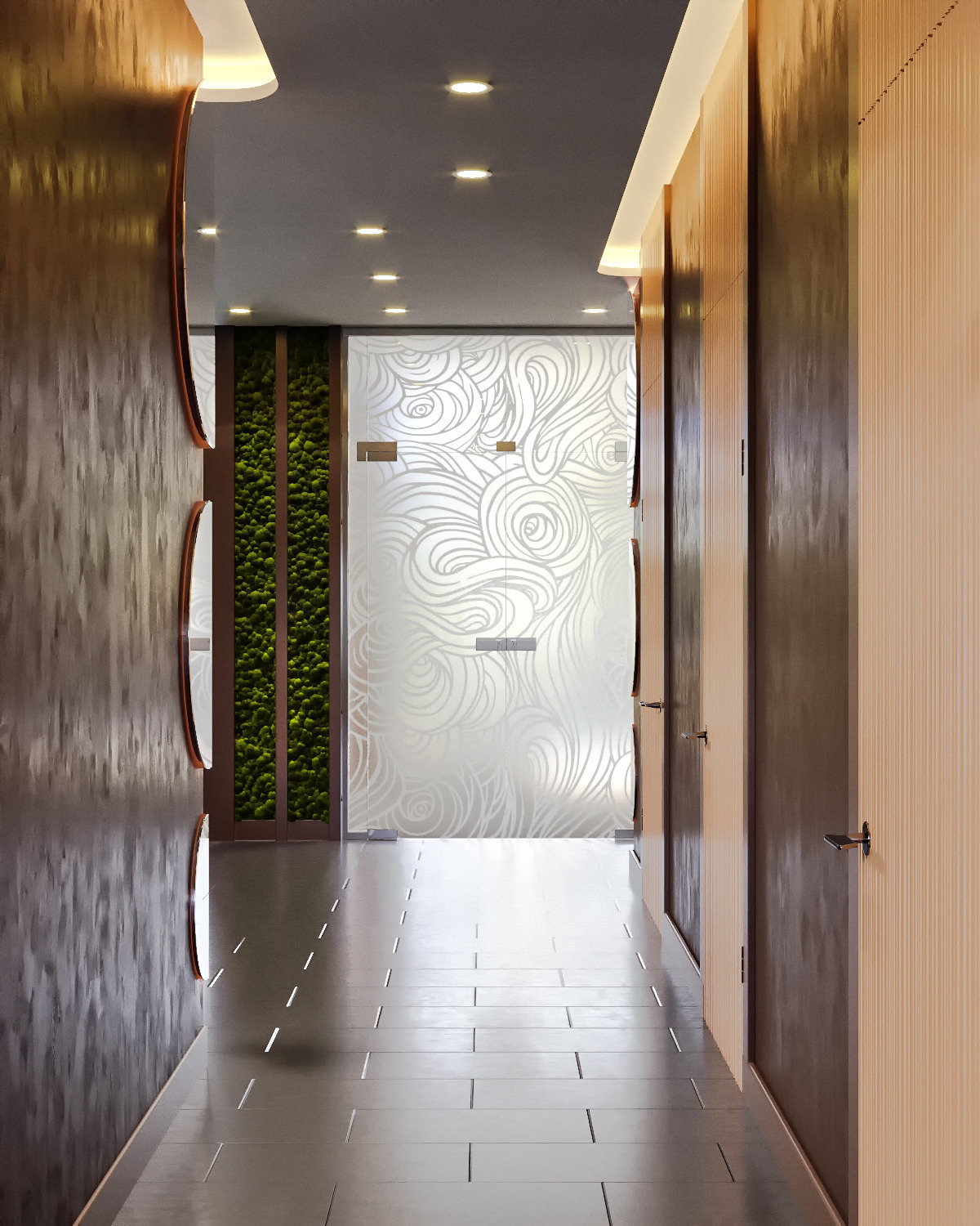 Дизайн — проект частного центра эстетики и косметологии «BAKI ESTETIK MERKEZI». Разработка и техническое сопровождение архитектурных и дизайн-проектов