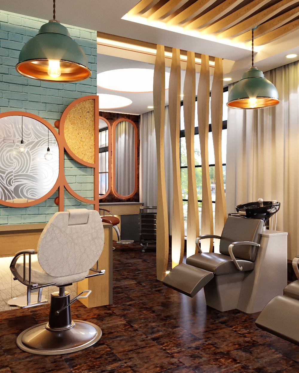 Дизайн — проект частного центра эстетики и косметологии «BAKI ESTETIK MERKEZI». Разработка и техническое сопровождение архитектурных и дизайн-проектов