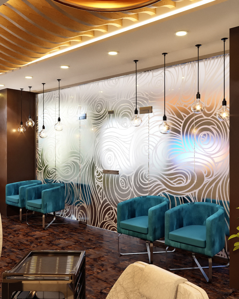 Дизайн — проект частного центра эстетики и косметологии «BAKI ESTETIK MERKEZI». Разработка и техническое сопровождение архитектурных и дизайн-проектов