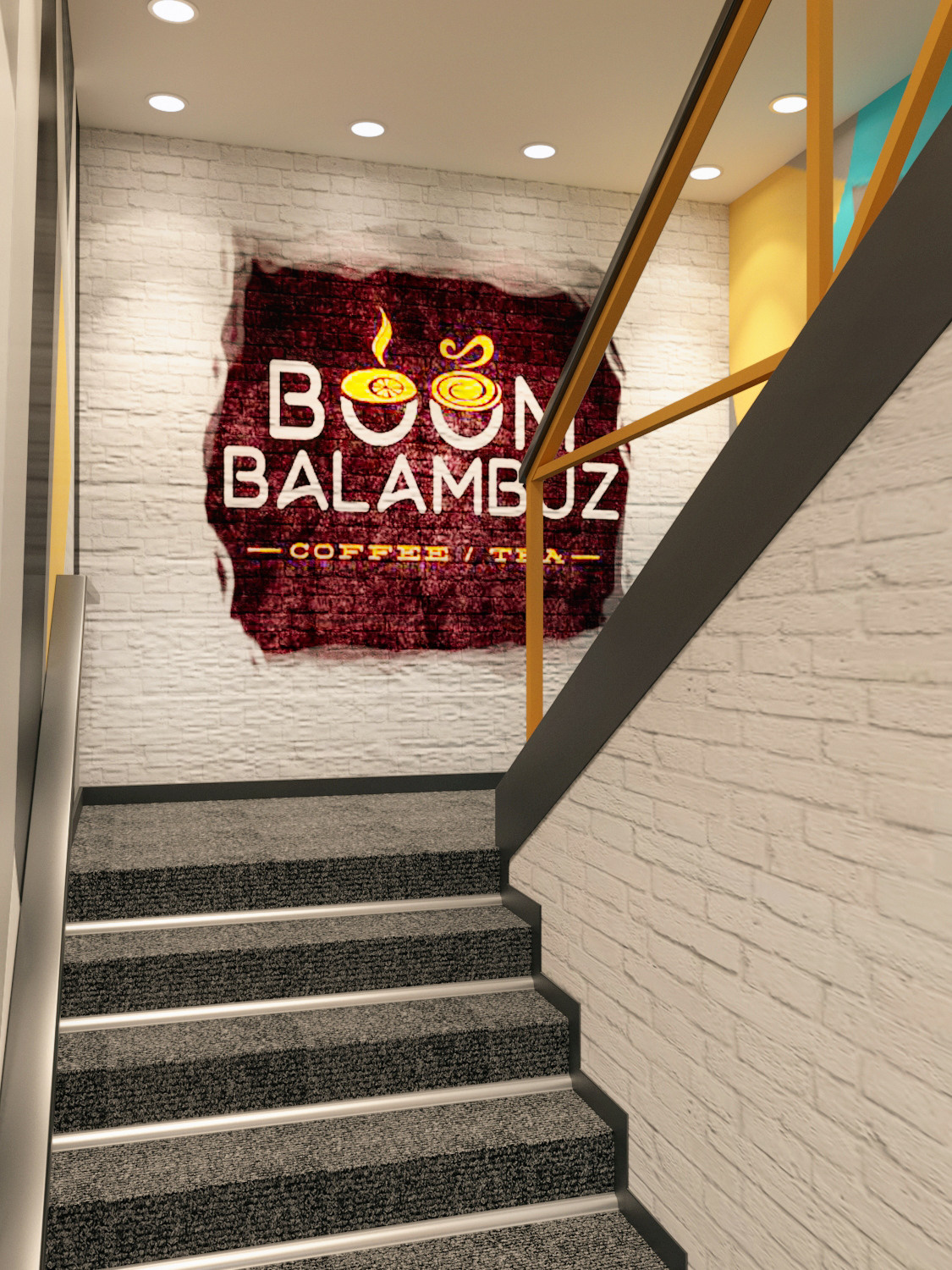 Дизайн — проект лаундж кафе «BUMBALAMBUZ». Разработка и техническое сопровождение архитектурных и дизайн-проектов