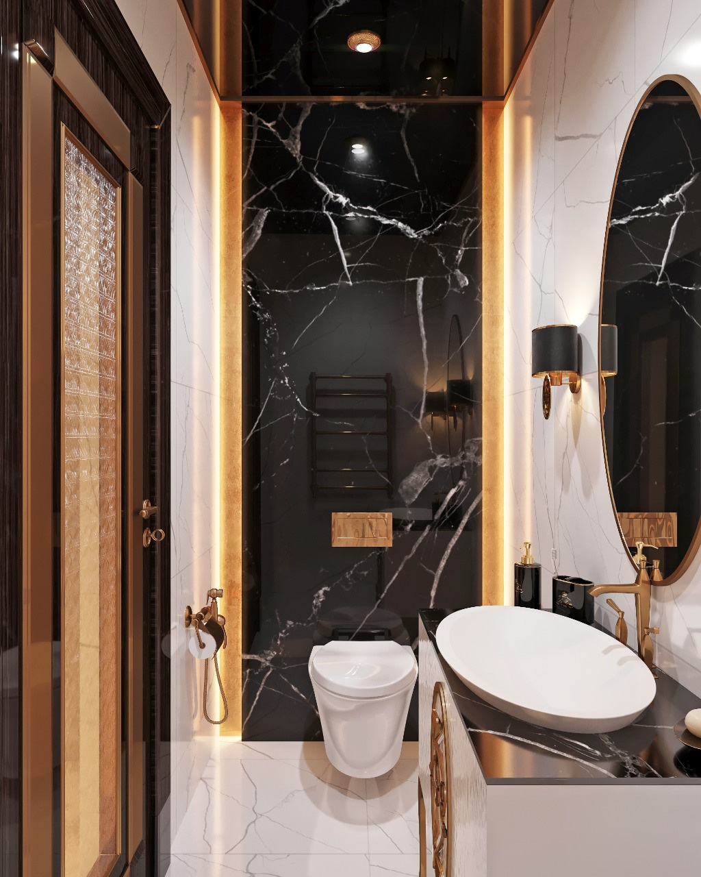 Дизайн — проект апартаментов  245 м². Разработка и техническое сопровождение архитектурных и дизайн-проектов