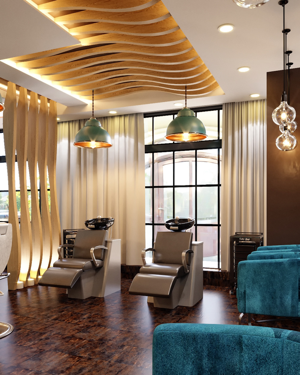 Дизайн — проект частного центра эстетики и косметологии «BAKI ESTETIK MERKEZI». Разработка и техническое сопровождение архитектурных и дизайн-проектов