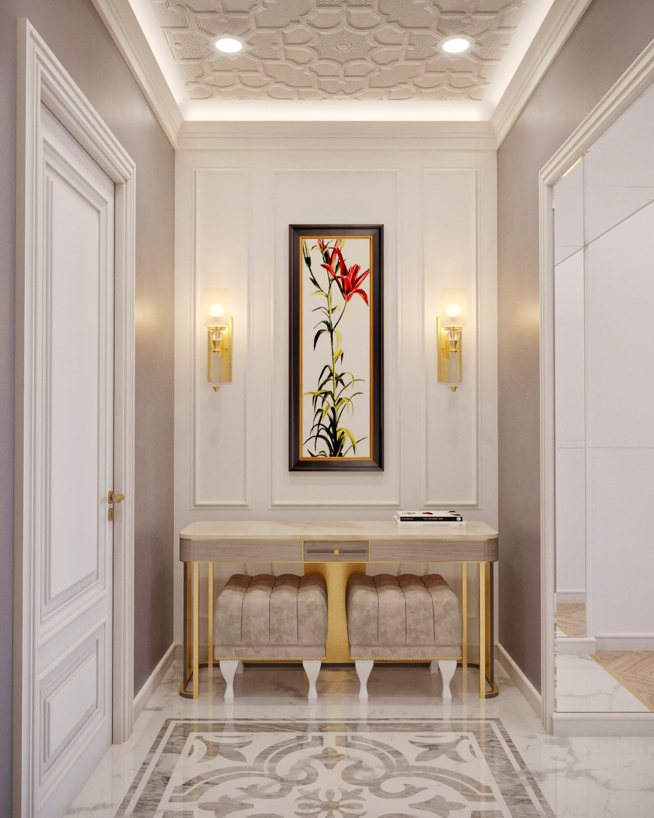 Дизайн — проект квартиры 110 м². Разработка и техническое сопровождение архитектурных и дизайн-проектов