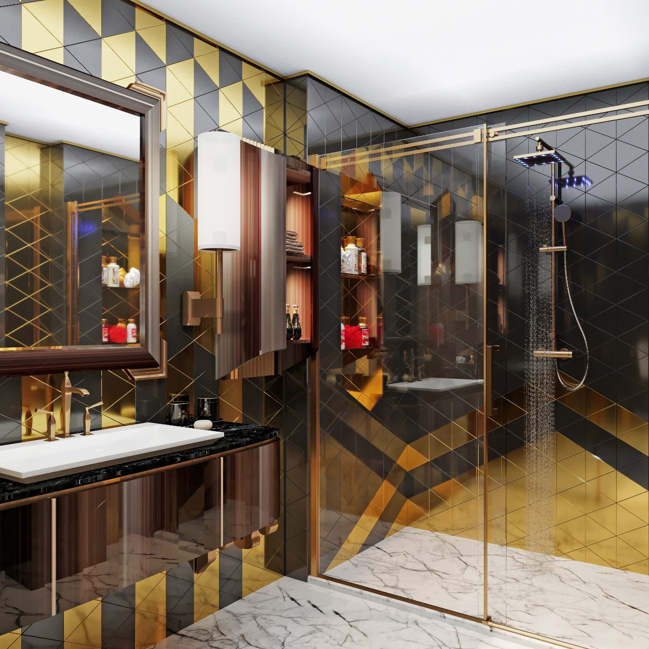 Дизайн — проект апартаментов  245 м². Разработка и техническое сопровождение архитектурных и дизайн-проектов