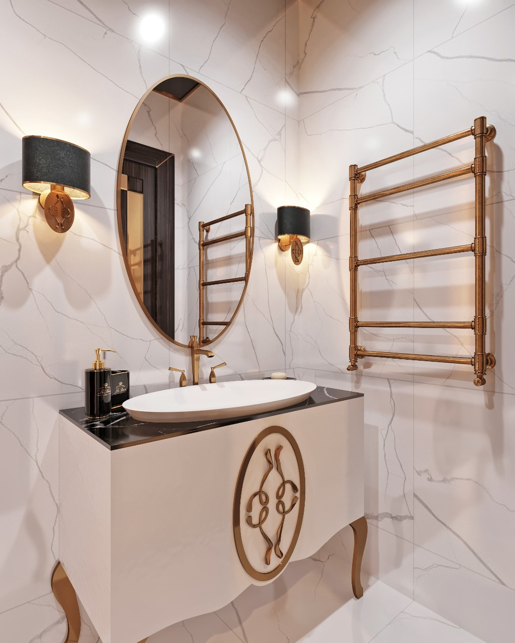 Дизайн — проект апартаментов  245 м². Разработка и техническое сопровождение архитектурных и дизайн-проектов