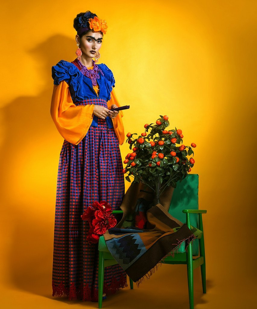 Фрида Кало. стилизованная съемка в студии. Фотограф в Каппадокии / Julia Ganch