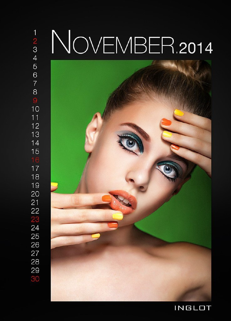 Календарь косметического бренда INGLOT. Фотограф в Каппадокии / Julia Ganch