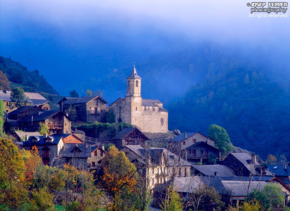 Lladros village, Pallars Sobirà, Catalunya