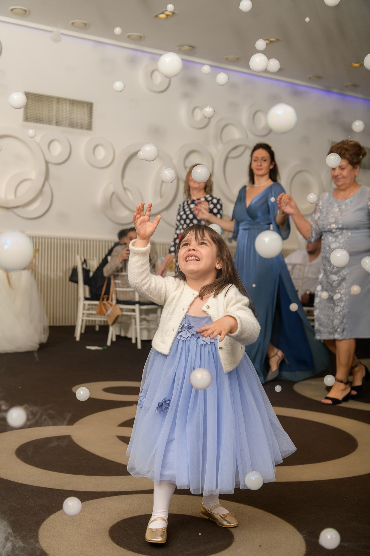 The Christening of Alexandru. Hand for photos