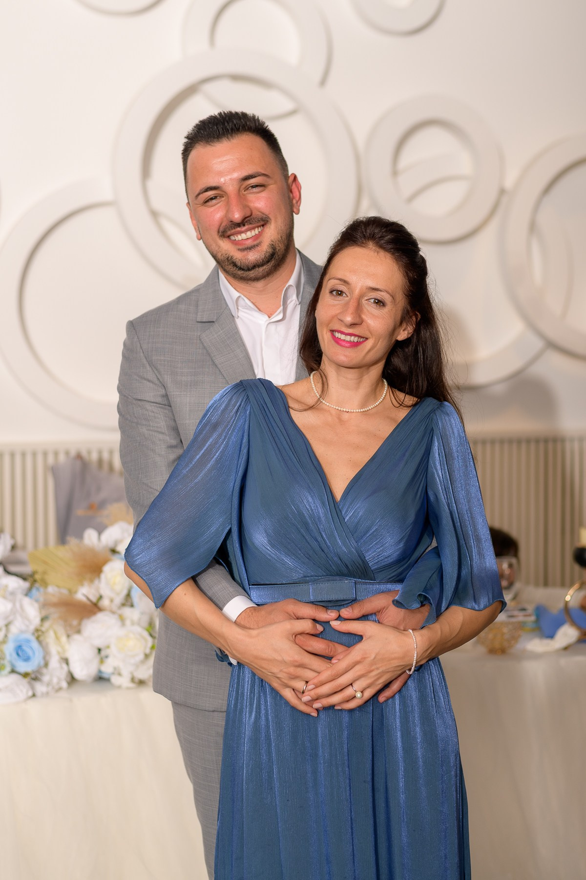 The Christening of Alexandru. Hand for photos