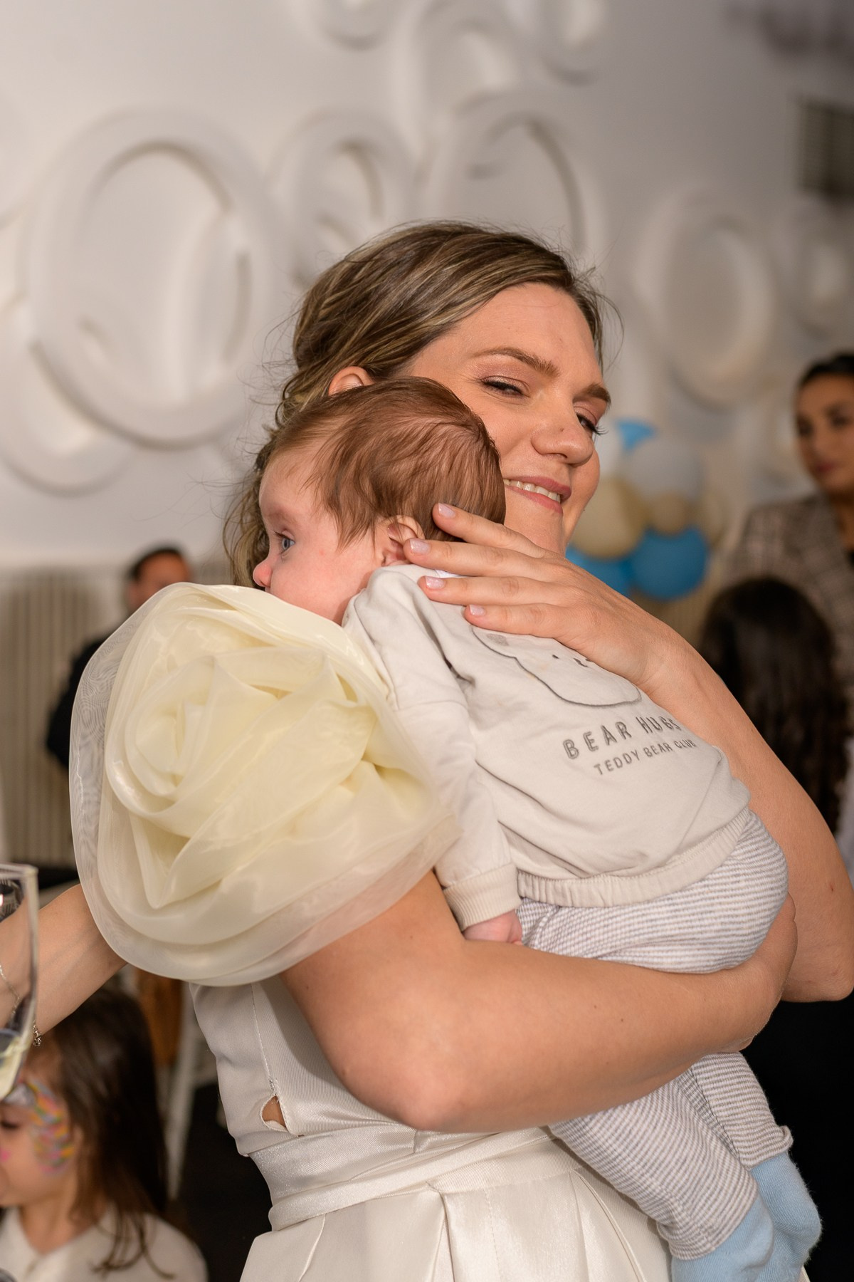 The Christening of Alexandru. Hand for photos