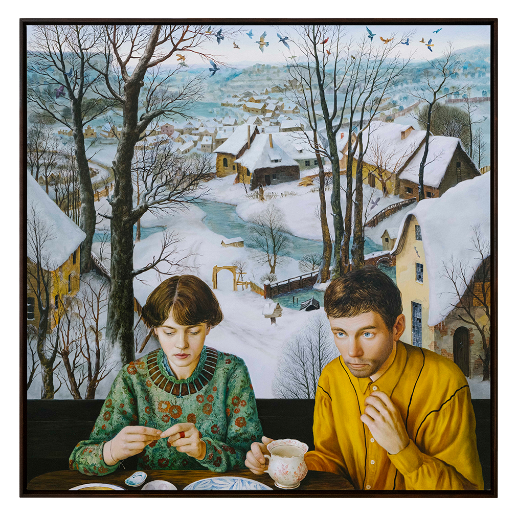 Teatime with Bruegel. ELEN BEZHEN