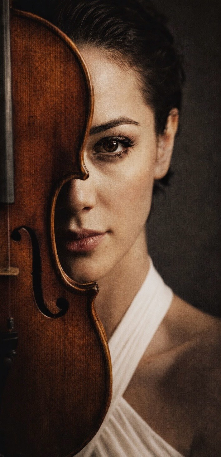 Andreea si muzica ei. Emotions Photo Art