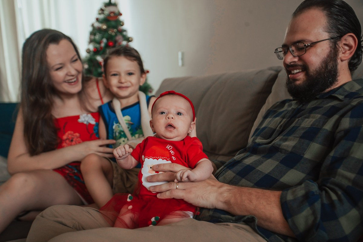Ensaio de Natal - Família Silva Marcuz. Fotógrafa de Eventos em São Paulo e Sorocaba Kika Damasceno