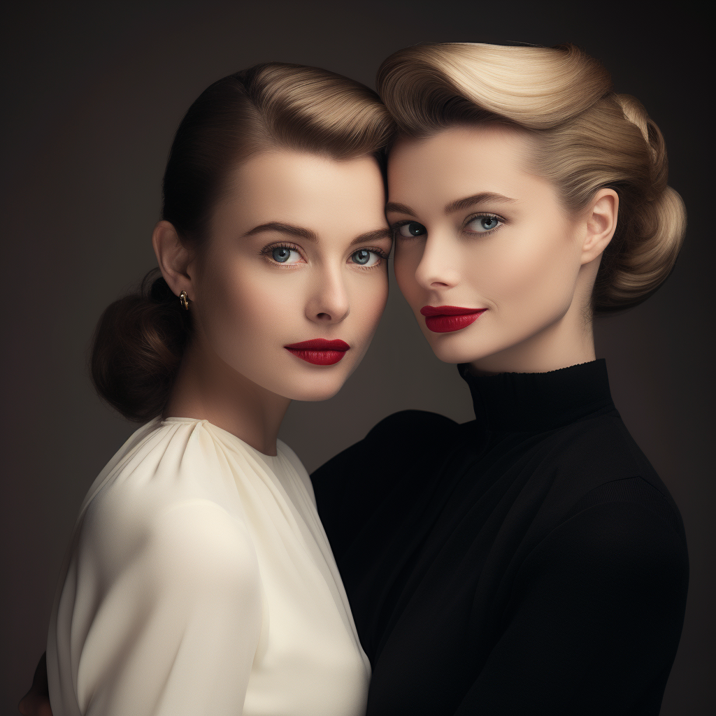 AI retro style women. Photographe à Strasbourg | Portraits, Studio, Enfants, Événements