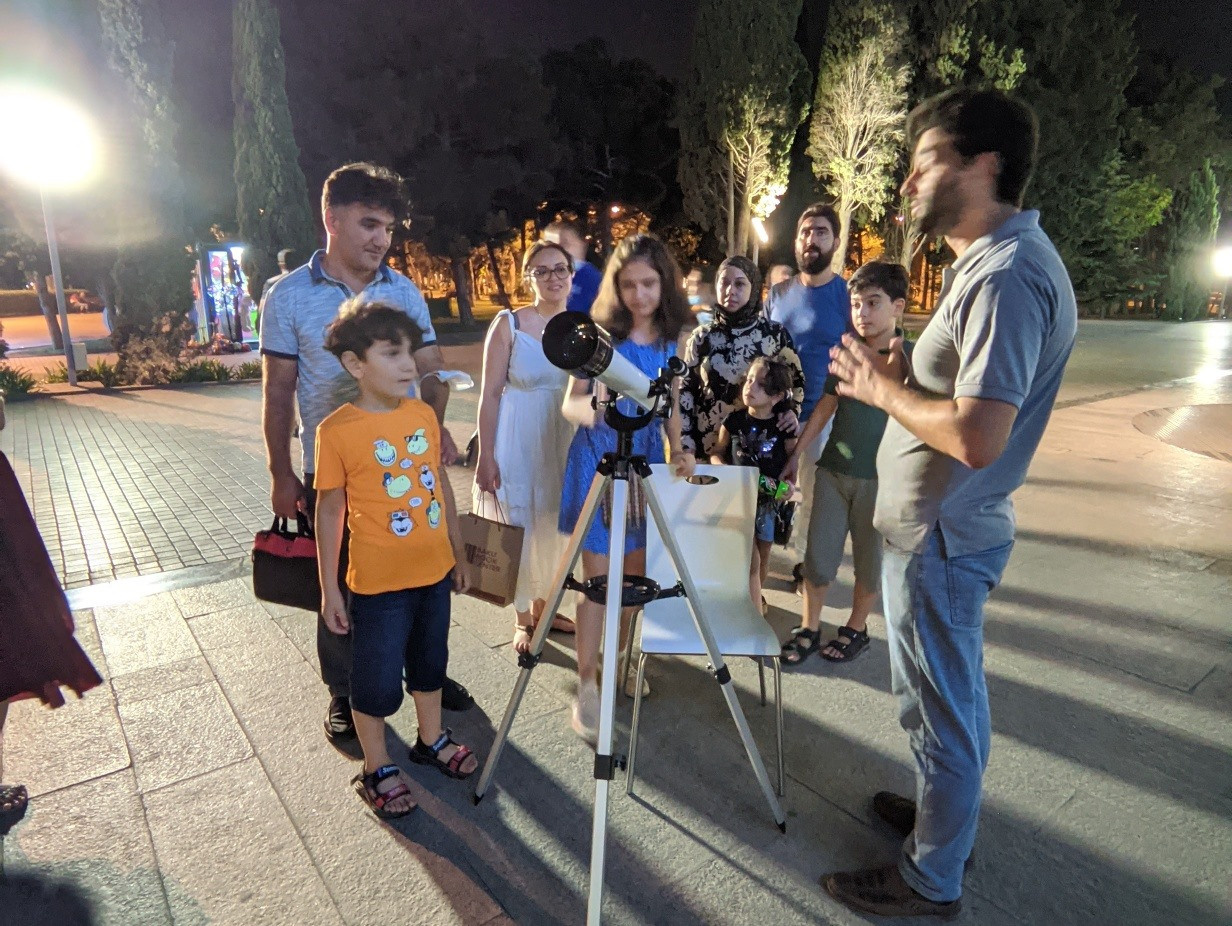 Kosmosla Tanışlıq — 2. Həvəskar Astronomlar Cəmiyyəti — Astronomy.az