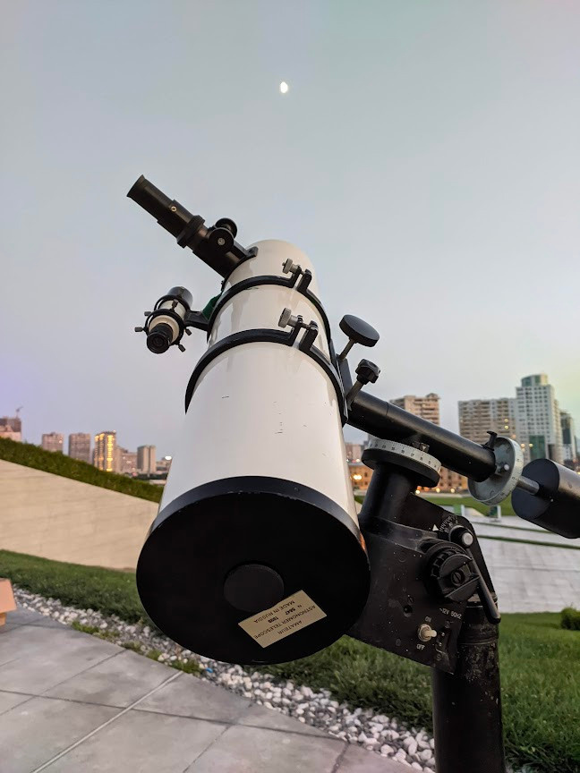 “On the Moon again” tədbiri. Həvəskar Astronomlar Cəmiyyəti — Astronomy.az